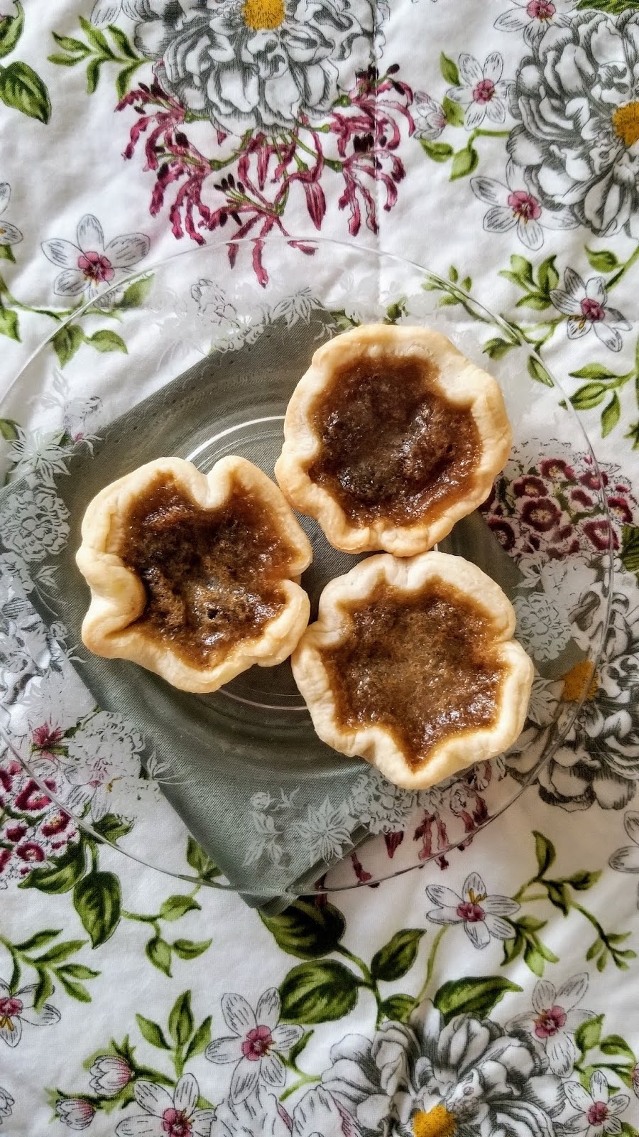 Hot and Cold Running Mom Just my Stuff Two Bite Maple Syrup Butter Tarts