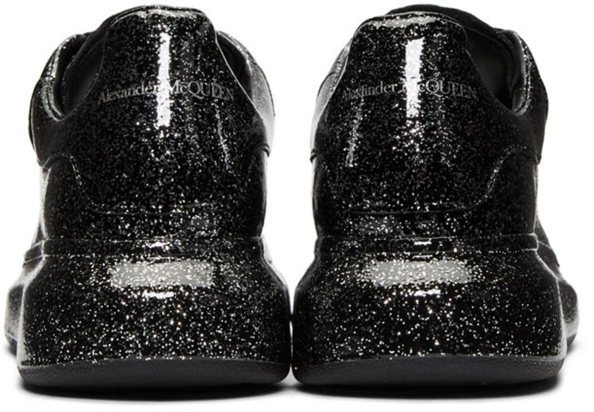 black sparkle alexander mcqueen