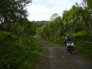 Pista hacia la frontera
