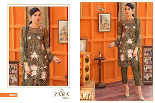 Shree Fab Zara vol 4 georgette pakistani Suits wholesaler