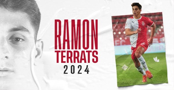 Oficial: Girona, renueva Ramón Terrats hasta 2024