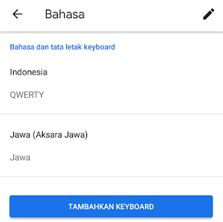 aksara jawa ditambahkan keyboard aksara Jawa Apk