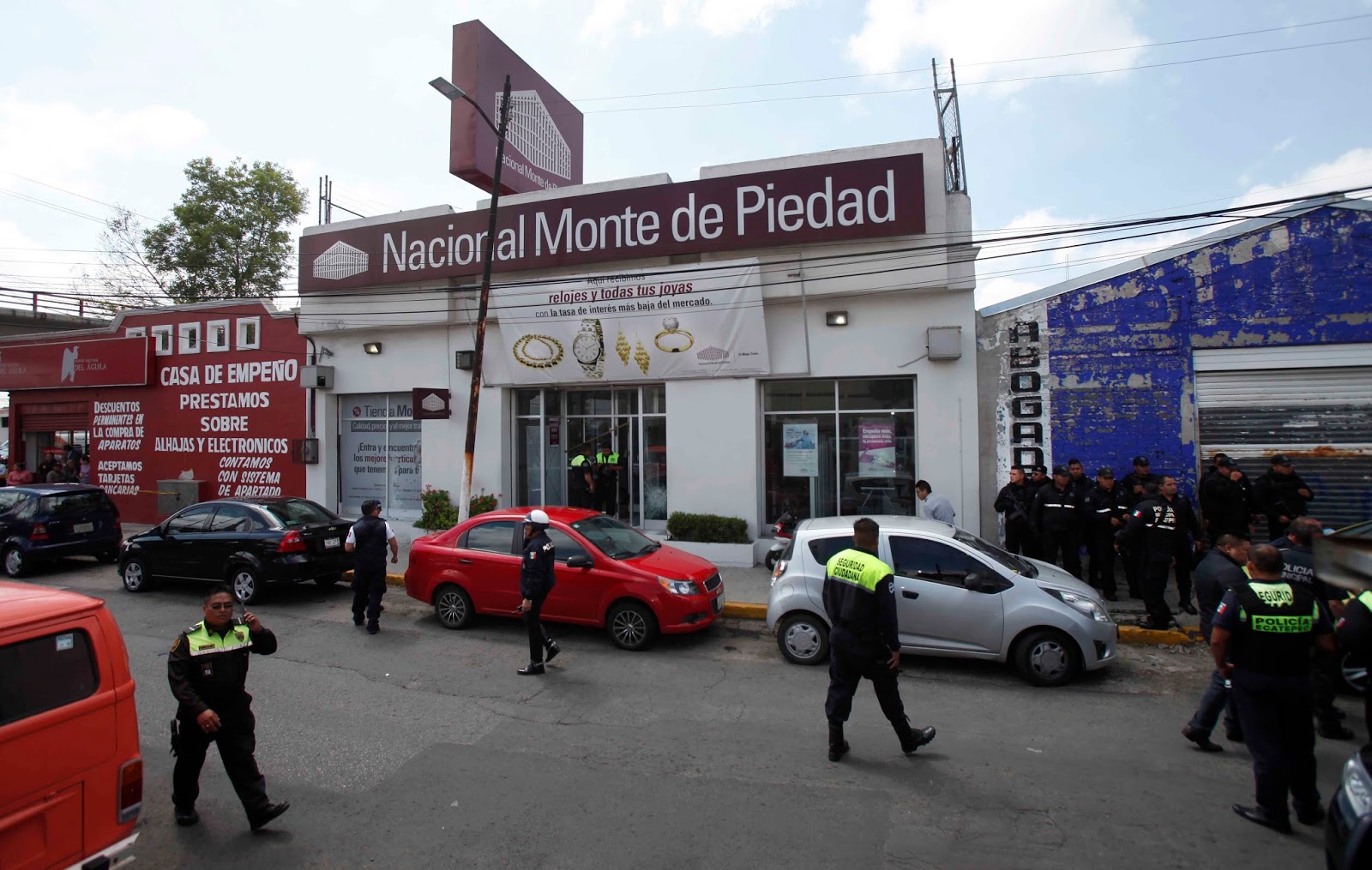 Delincuentes Intentan Asaltar Casa De Empeno Y Quedan Atrapados En Ecatepec