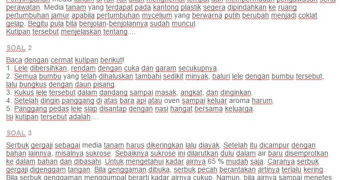 Contoh Soal Interpretasi Isi Teks Prosedur Kompleks Ezy Blog Contoh Soal Interpretasi Isi Teks Prosedur Kompleks Ezy Blog