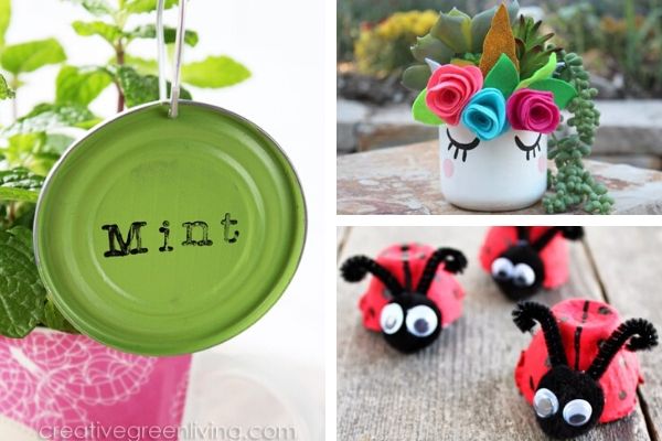 How to Make Bug Magnets for Kids, DIY Recycle Craft