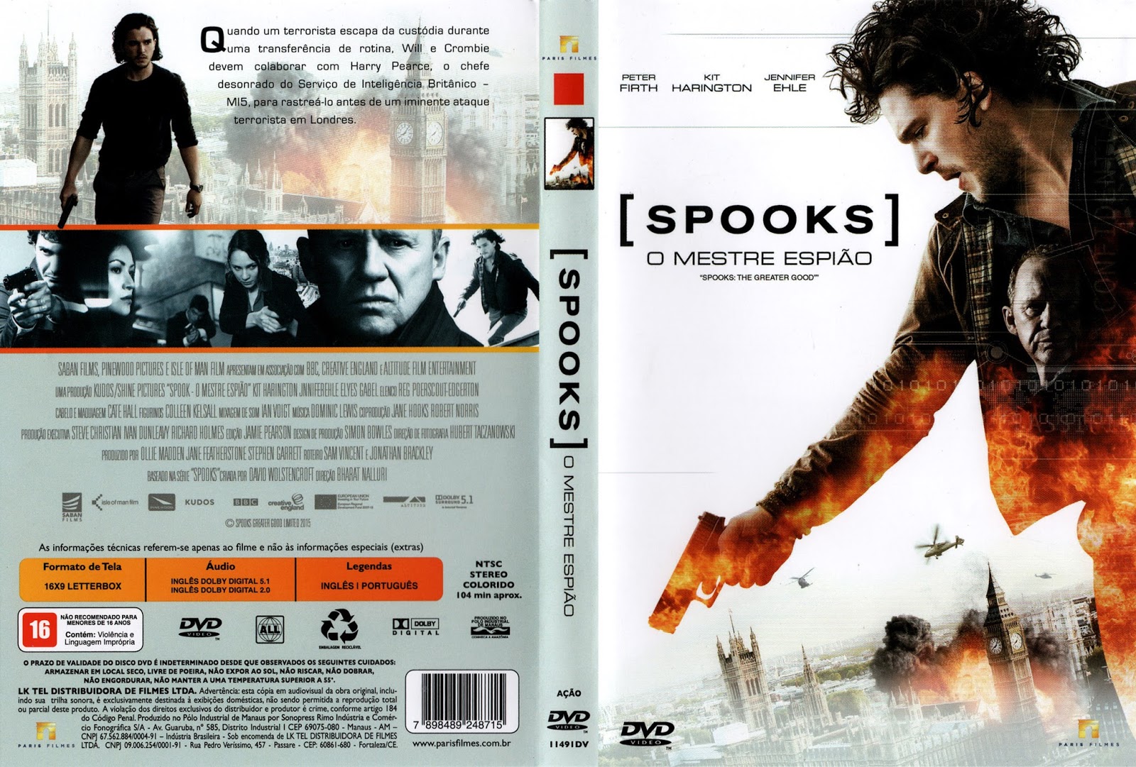 Spooks: O Mestre Espião Torrent – BluRay Rip 720p e 1080p Dublado 5.1 (2016)