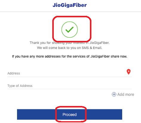 How to register Reliance Jio GigaFiber Broadband
