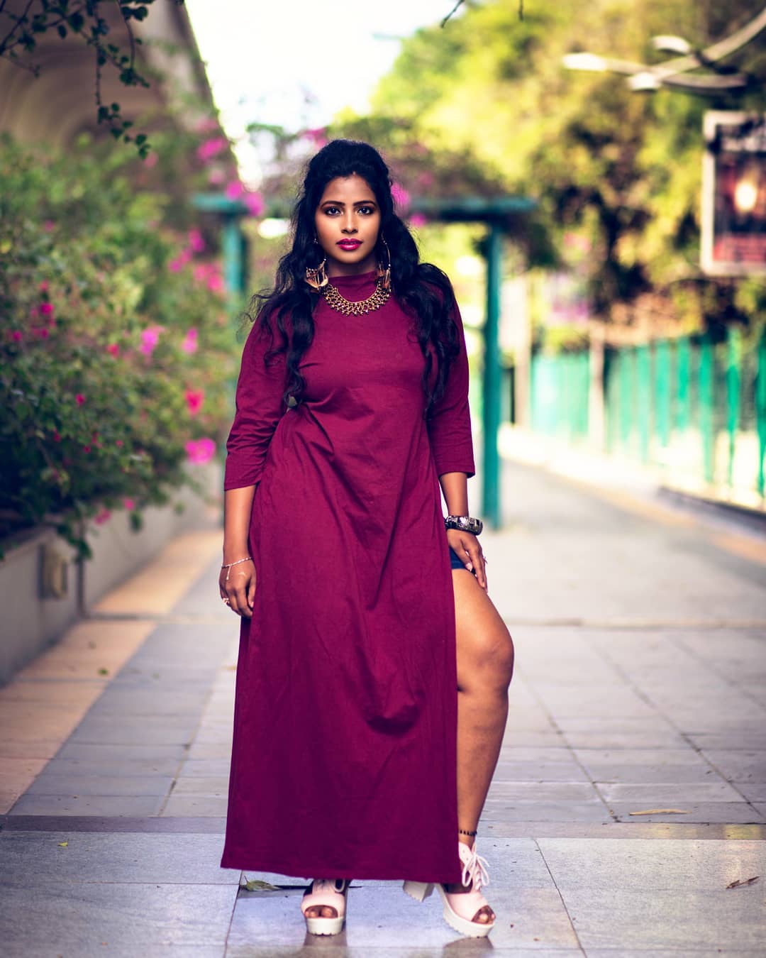 Stunning South Indian Plus Size Model Rose Angiedevish: Fabulous ...