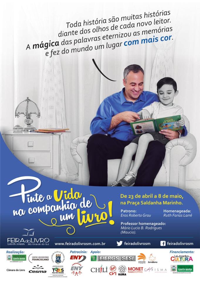 Feira do Livro de Santa Maria apresenta programação do Livro Livre