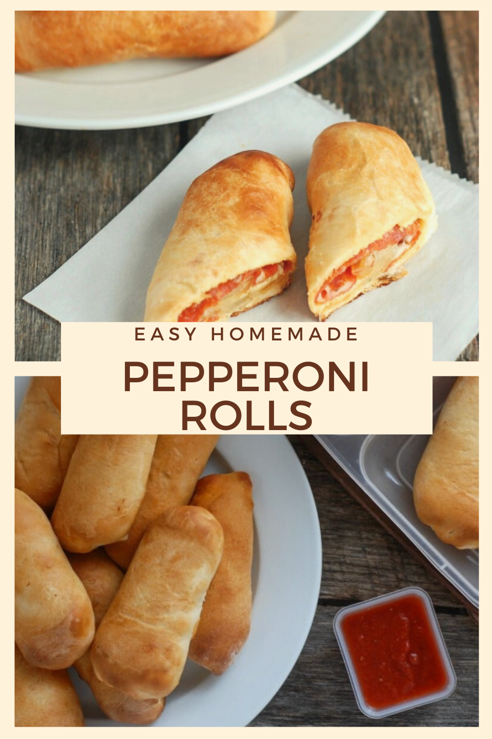 HOMEMADE PEPPERONI ROLLS Ease Recipes