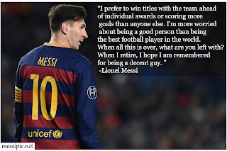 lionel messi quotes on pictures