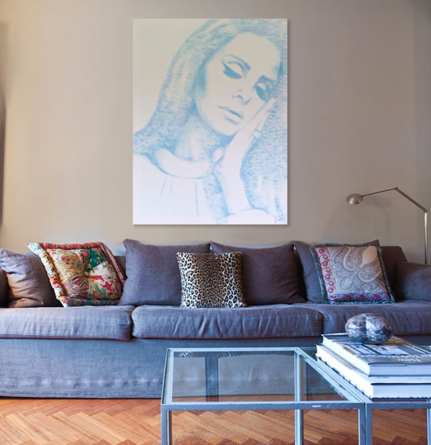 Who painted the famous