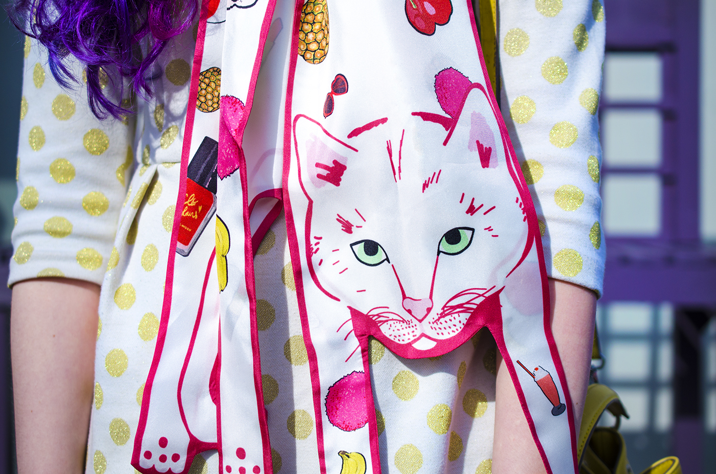 Cleo Ferin Mercury Scarf