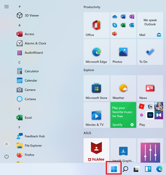 Comment revenir au menu Démarrer classique dans Windows 11
