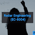 Radar Engineering (EC-8004)