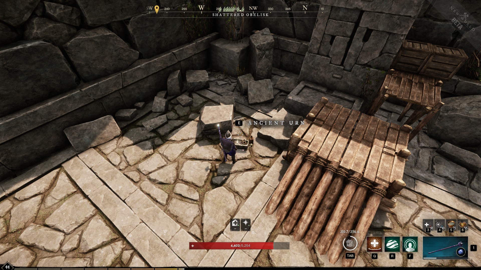 New World Shattered Obelisk chest locations