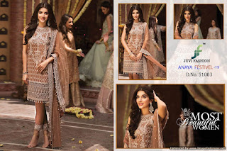 Juvi Fashion Festivel 19 Pakistani Suits wholesale