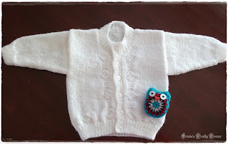 baby sweater-cardigan-knit-easy