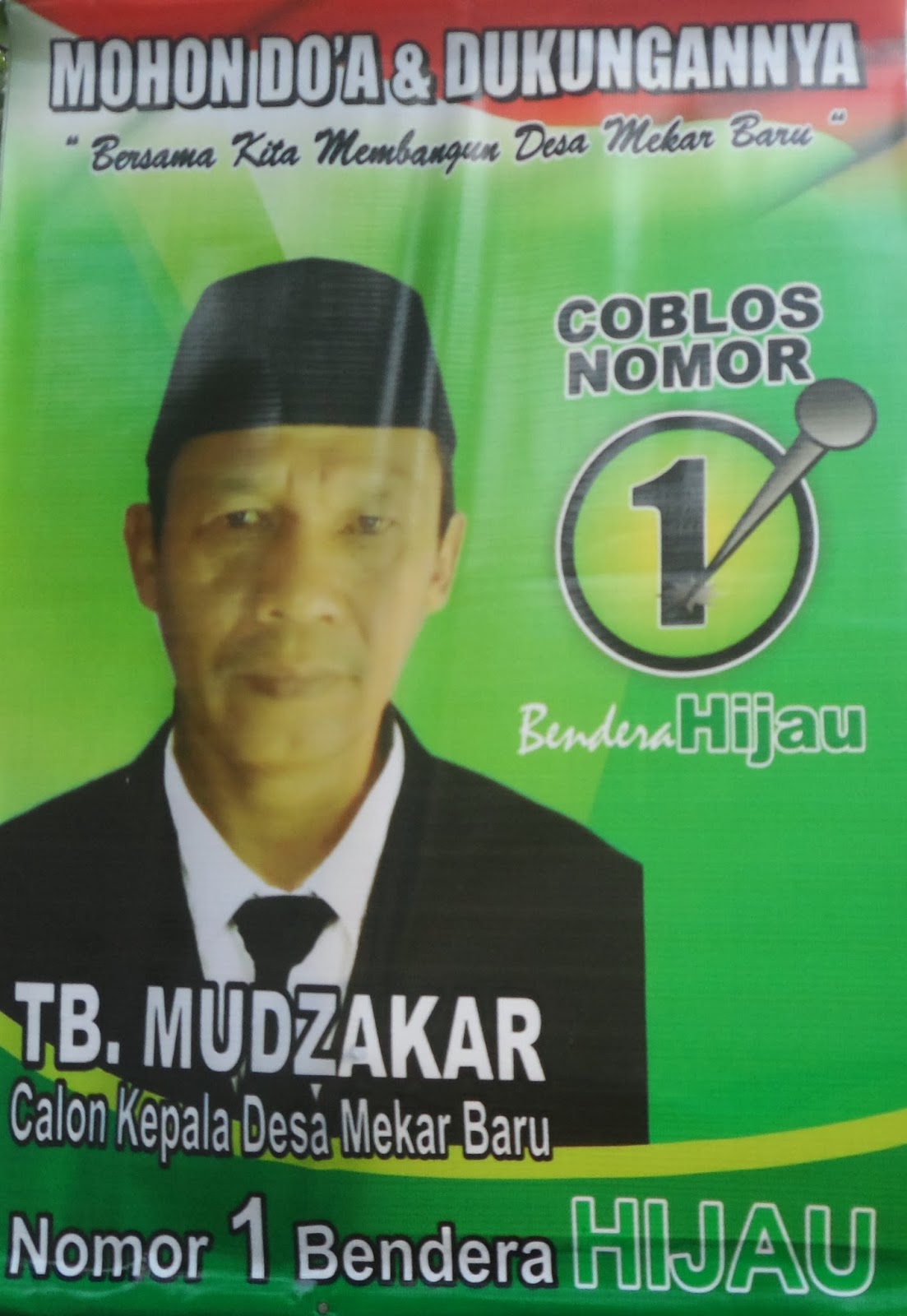CLICK TO ENLARGE Menjelang Pesta Demokrasi Pilkades Mekar Baru