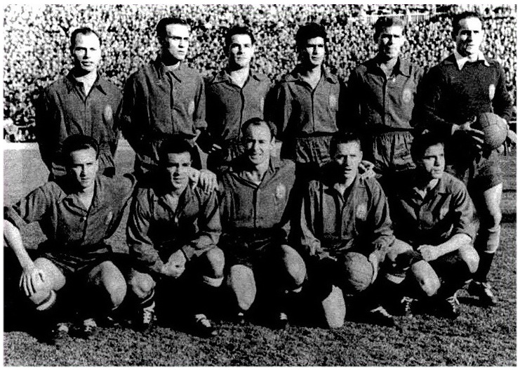 ⚽Selección de ESPAÑA 📆1950 🔚1958