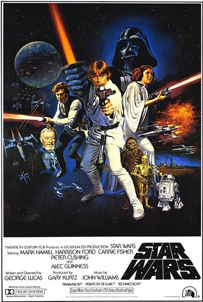 The best film ever made and it's called STAR WARS!!