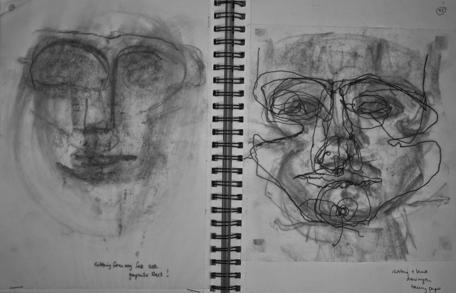 Aylish's OCA Learning Log: Project: Self Portrait. Exercise: Drawing ...