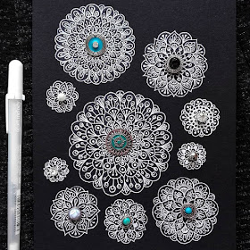02-Earring-Accessories-Gyöngyi-Szabó-Bright-and-Colorful-Mandala-Drawings-www-designstack-co