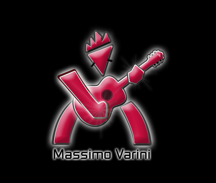 Logo: per Massimo Varini, versione Chitarra Acustica.