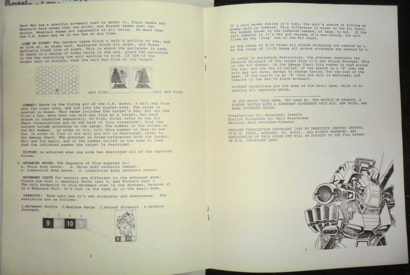 Wargame Dork: The Dougram Boardgames. (Part 1)