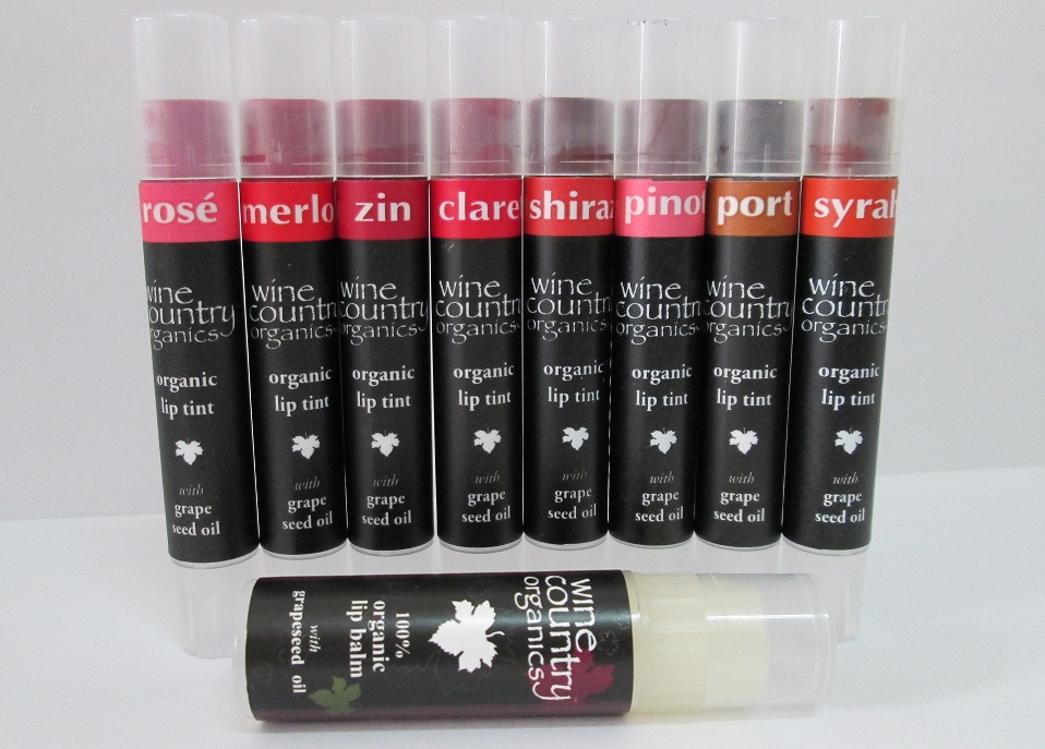 Organic Lip Balm and Lip Tint (Wine Country Organics) Perlica