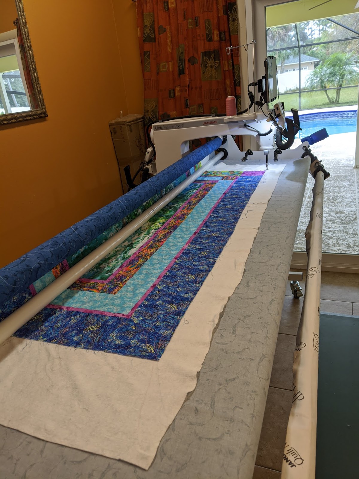 Commission Fairy Panel Couch Quilt