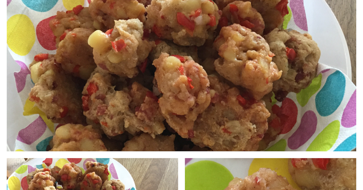 Meine bunte Seite: Schinken-Paprika-Mini-Brötchen mit Käse Meine bunte Seite: Schinken-Paprika-Mini-Brötchen mit Käse