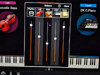 Yamaha P515 Smart Pianist app pictures