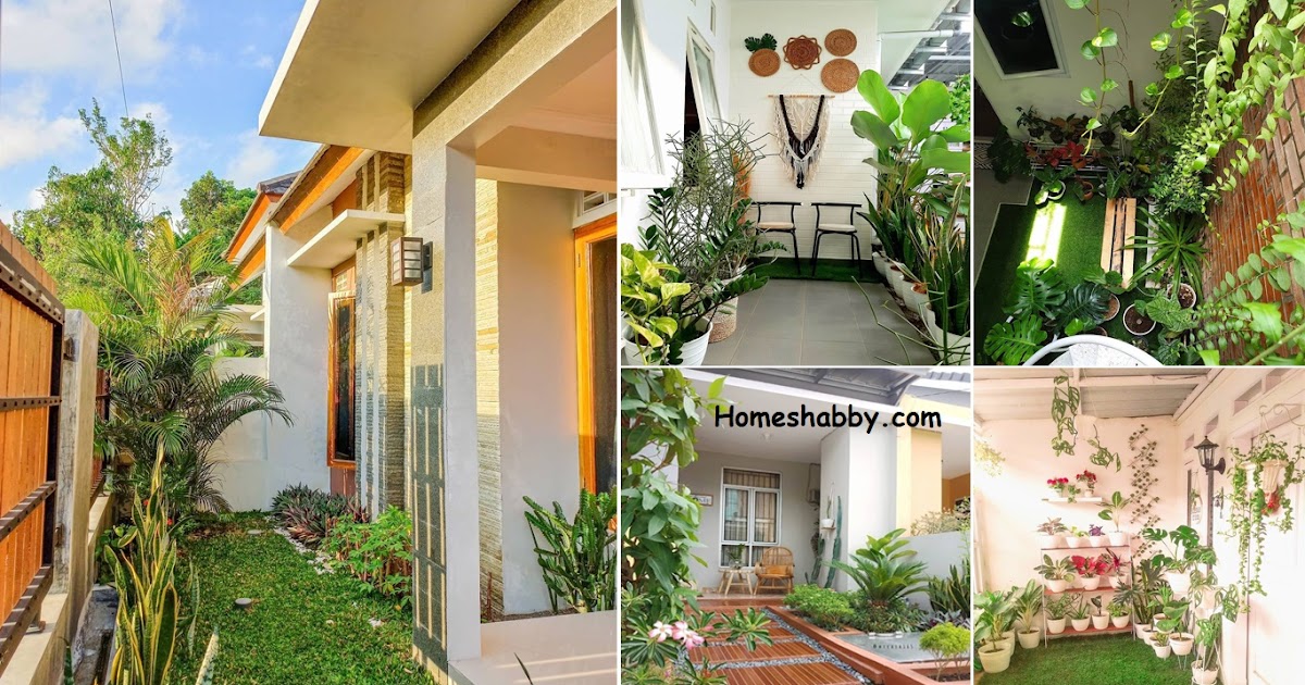 7 Gambar Desain Taman Kecil 1 x 1 M, Bikin Suasana Jadi Sejuk dan