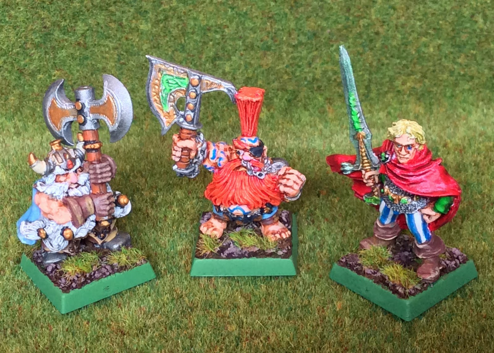 Mezmaron S Lair Classic Warhammer Fantasy Miniatures Grombrindal Gotrek And Felix And A Dark Elf Assassin