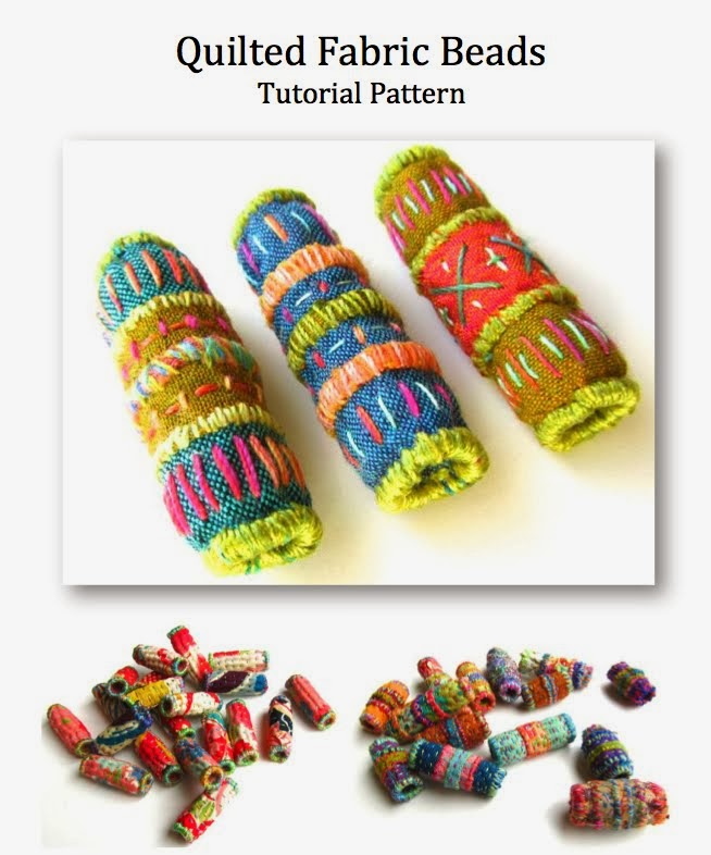 Quilted Fabric Bead Pattern