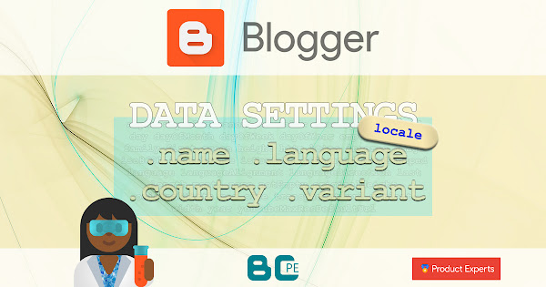 Blogger - Pays / Territoire / Langue / Variante