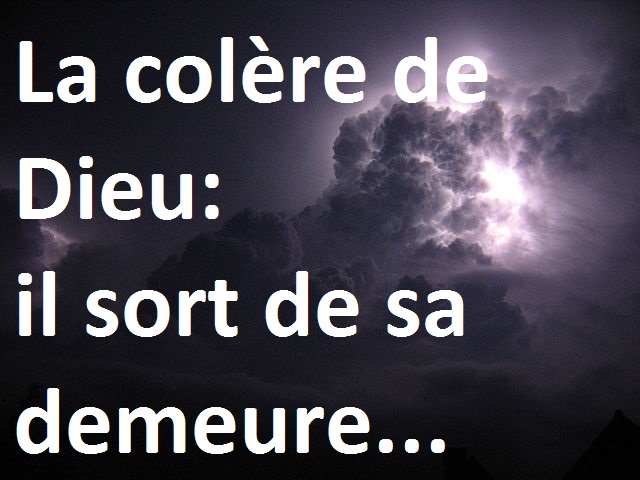 ÉGLISE DANS LES CŒURS LA COLERE DE DIEU LE RETOUR DU SEIGNEUR