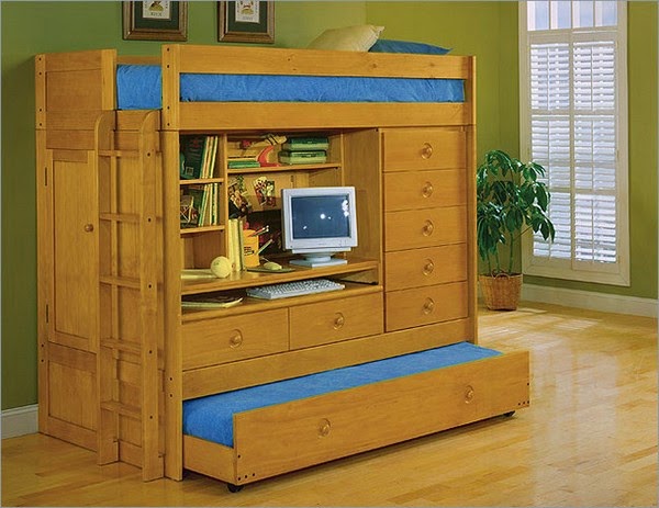 Sliding Bunk Children: Save Space