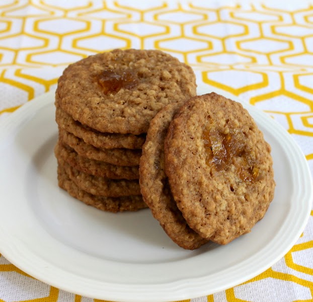 Food Lust People Love Jammy Gooseberry Oatmeal Cookies 