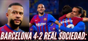 ⚽⚽⚽⚽ Laliga Barcelona Vs Real Sociedad Live Streaming ⚽⚽⚽⚽