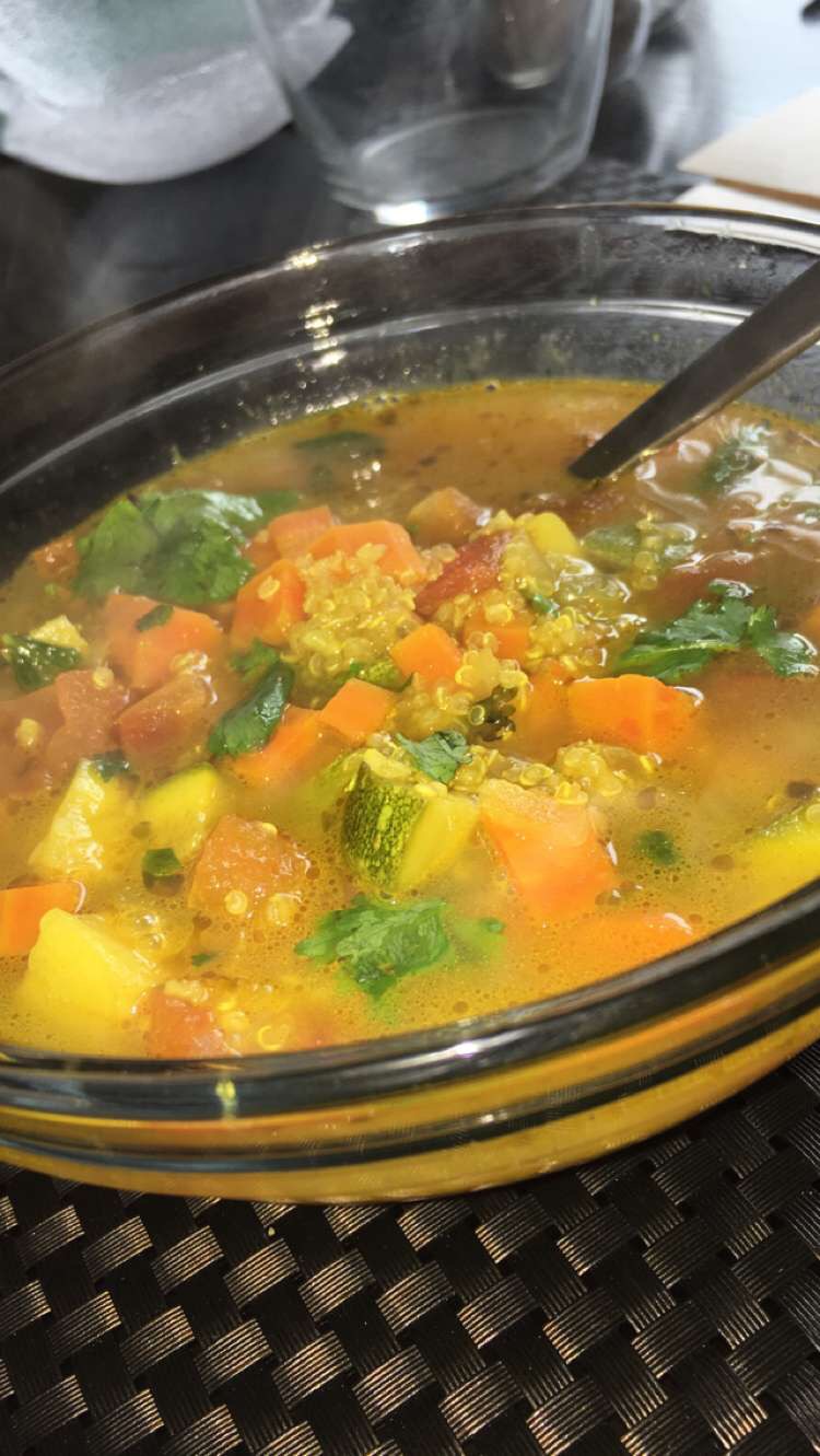 A Peculiar Wife in McKinney Peruvian Quinoa Vegetable Soup