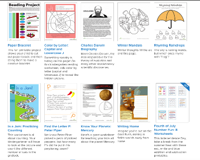 Tons of Great Educational Worksheets for Teachers | Educational