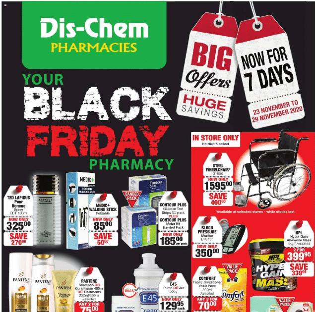[Updated 2020] Dischem Black Friday Deals