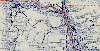 Hwy 30 Oregon Map Us Route 30/Columbia River Highway; Old Us 30 On The Historic Columbia  River Highway And Modern Us 30 From Astoria-Portland