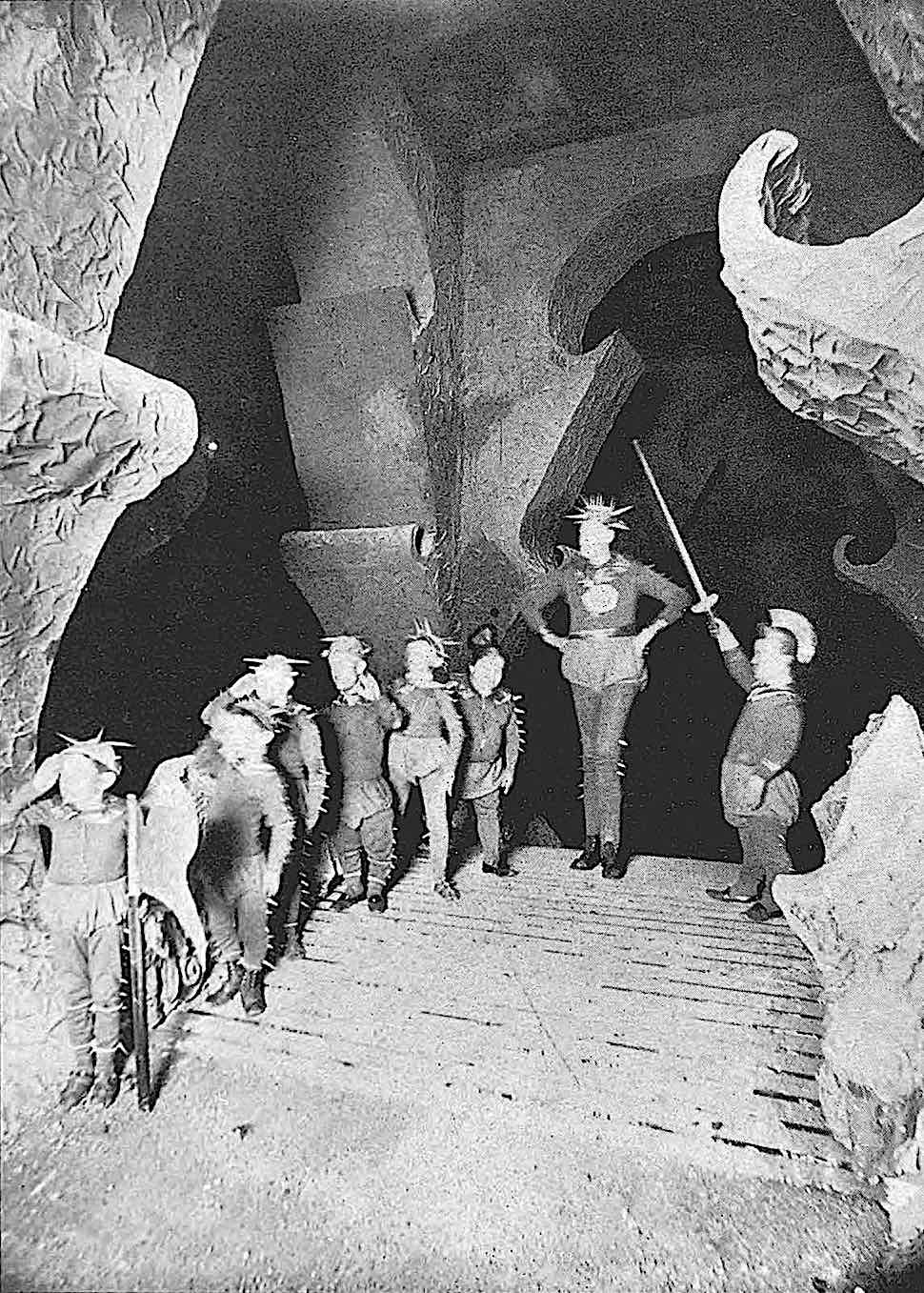 1893 Chicago World's Fair City Of The Moon was a theatrical performance at the 1893 Chicago World's fair, a photograph with little people in costume