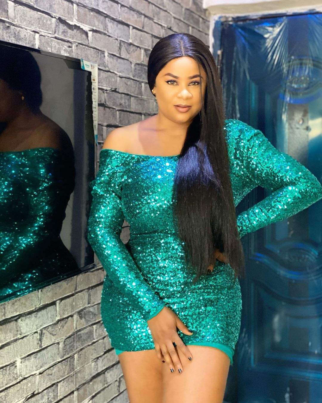 Beautiful Nollyewood actress, Uju Okoli shares sultry pictures to mark ...