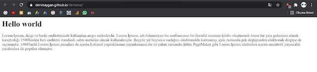 Html ile Site Kurma Html ile Site Kurma