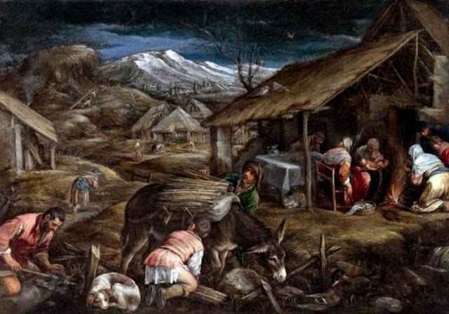 Allegoria dell'inverno - 1600 - Jacopo Da Ponte di Bassano - Bottega