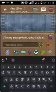 BBM Droid Chat! v12.0.25 Jeans Theme MOD APK BBM Droid Chat! v12.0.25 Jeans Theme MOD APK